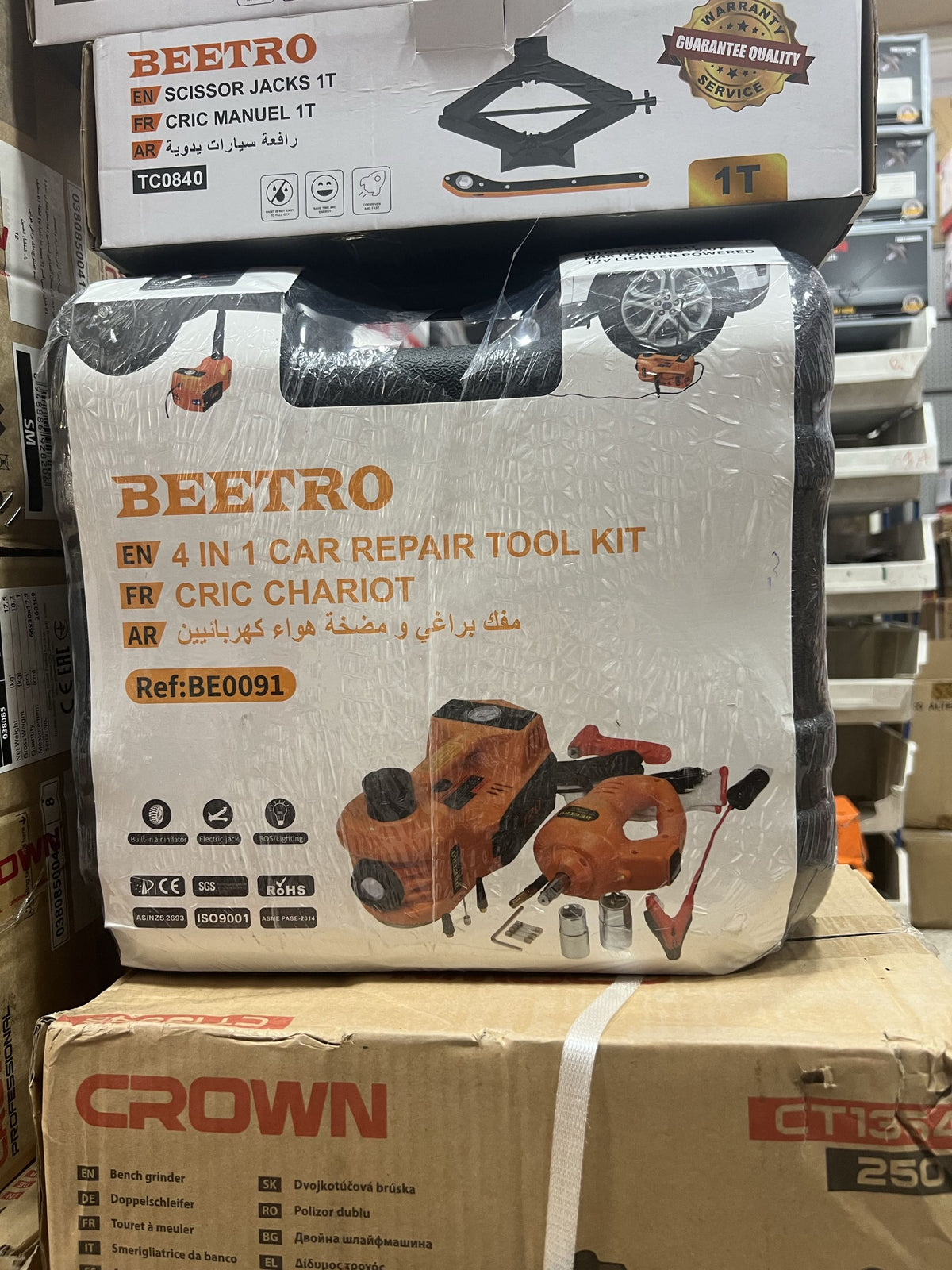 Kit cric electrique beetro