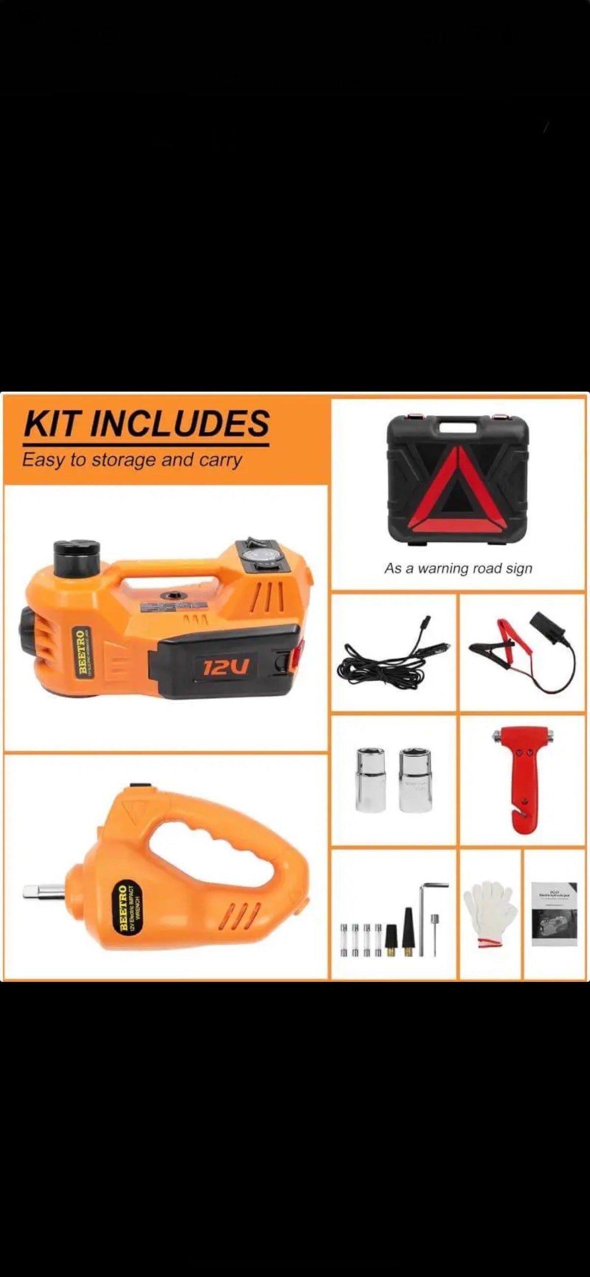 Kit cric electrique beetro